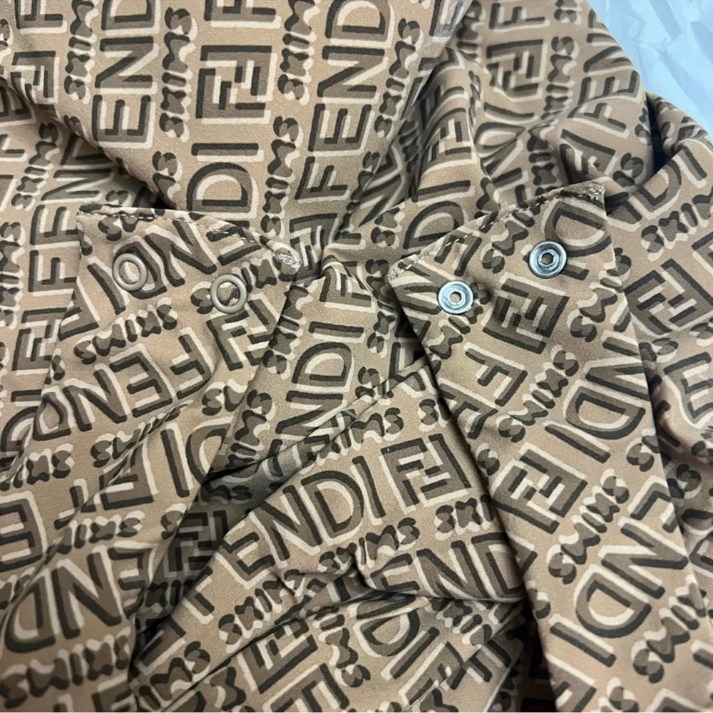 Fendi X Skims body suit in nude USA small - Picture 8 of 12